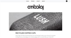 Desktop Screenshot of ambalaj.se